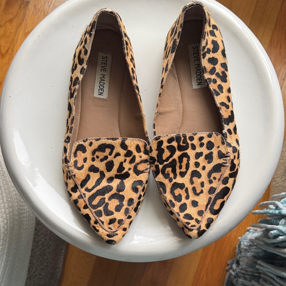 Steve Madden Animal Print Flats